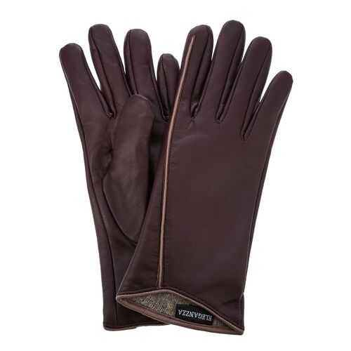 Перчатки женские Eleganzza IS963 бордовые 6.5 в Орби