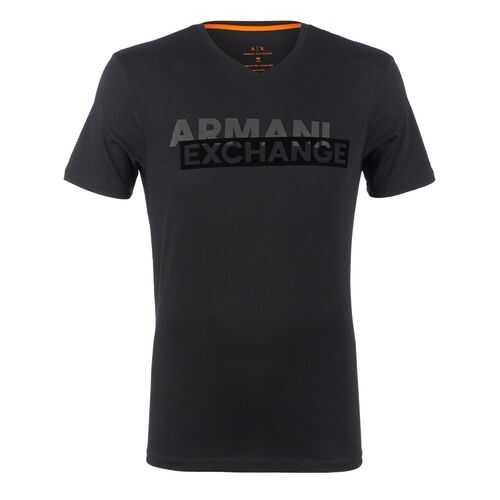 Футболка мужская Armani Exchange 3HZTBF ZJA5Z черная S в Орби