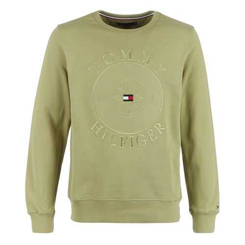 Свитшот мужской Tommy Hilfiger MW0MW11601 хаки S в Орби