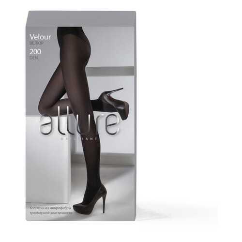 Колготки женские ALLURE ALL VELOUR 200 черные 2 в Орби