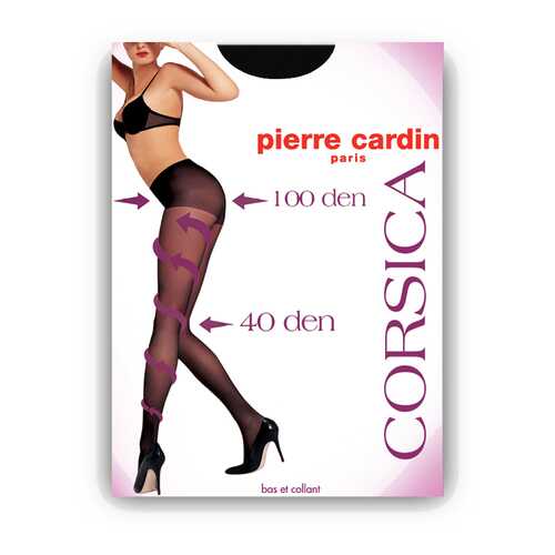 Колготки женские Pierre Cardin CORSICA 40 черные 2 (S) в Орби