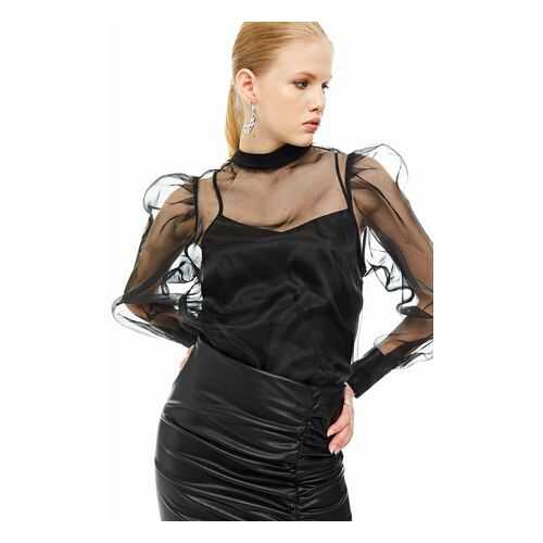 Блуза женская Guess W0YH59-WD2I0 черная S в Орби