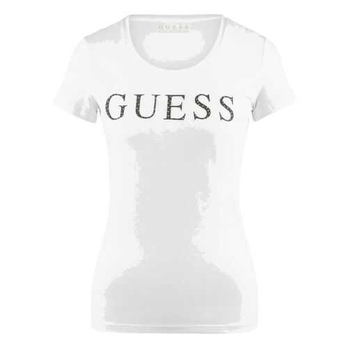 Футболка женская Guess W0YI0F-J1300 белая XS в Орби