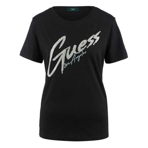 Футболка женская Guess W0YI0H-K46D1 черная XS в Орби